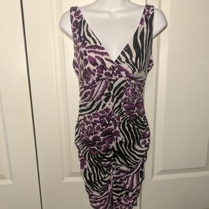 Ruched bodycon minidress